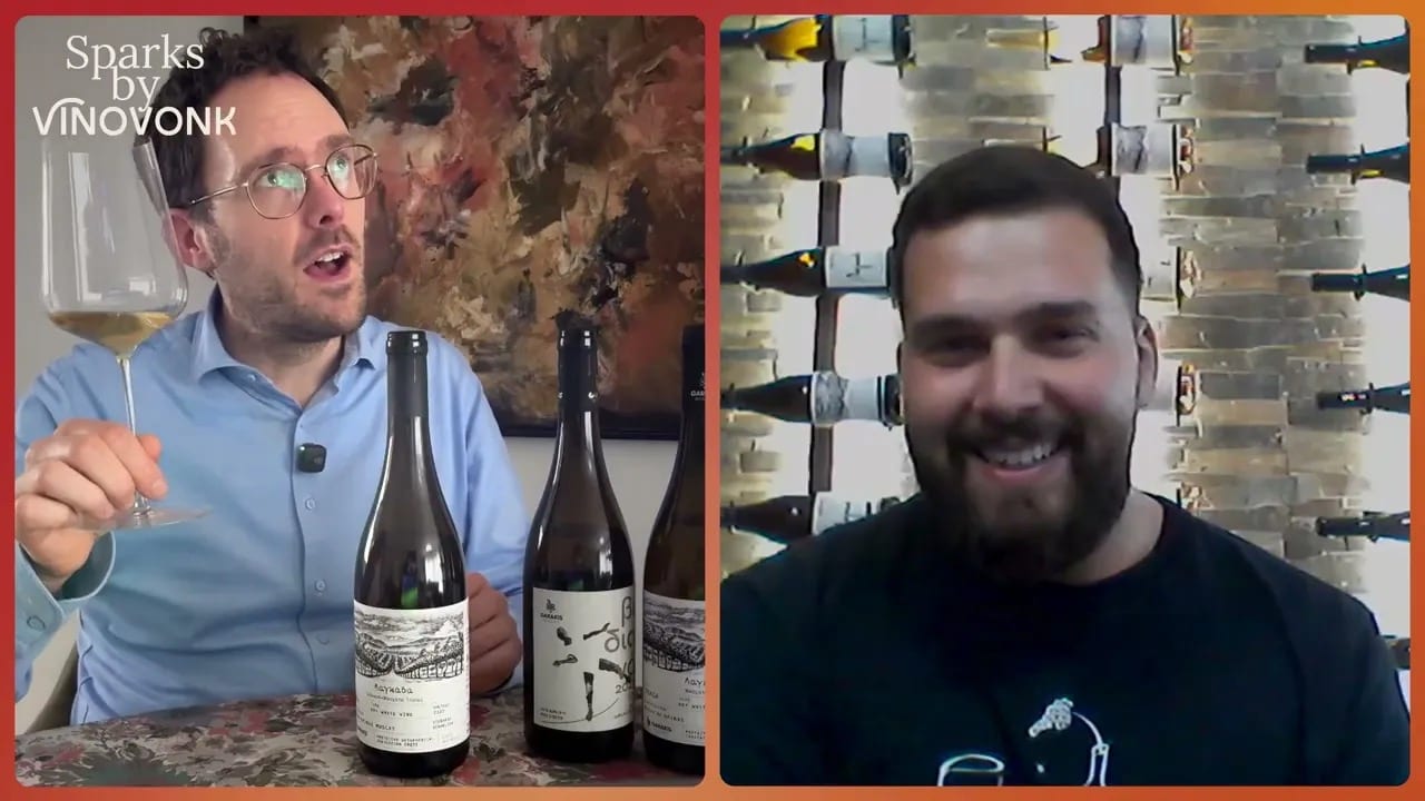 Sparks aflevering #023: Drakos Garakis en de Syrah van 12,5% op Kreta