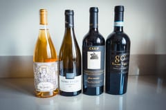 Luxe wijnen ontdekken; een unieke ervaring met vier diverse flessen, wineshop