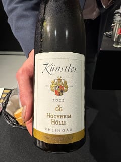 Künstler G.G. Hölle Riesling verticale proeverij