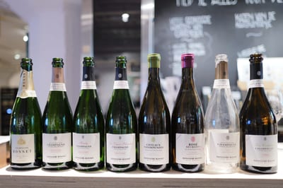Flessen Rosé des Riceys en Champagne uit Les Riceys