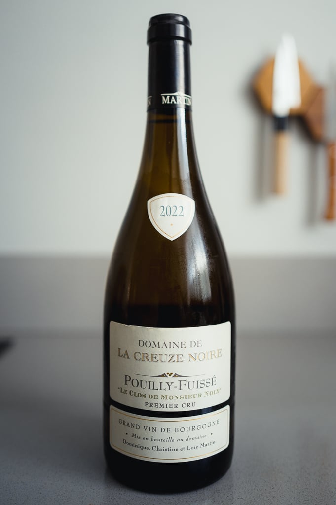Fles Domaine de la Creuze Noire Pouilly-Fuissé Le Clos de Monsieur Noly Premier Cru 2022