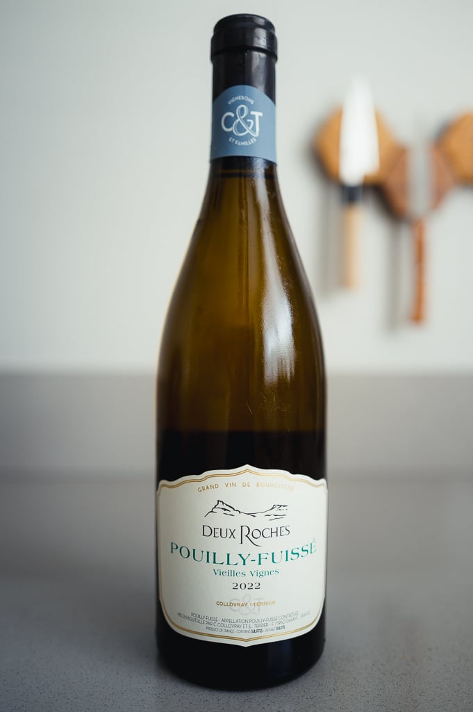 Fles Deux Roches Pouilly-Fuissé Vieilles Vignes 2022 van Collovray en Terrier