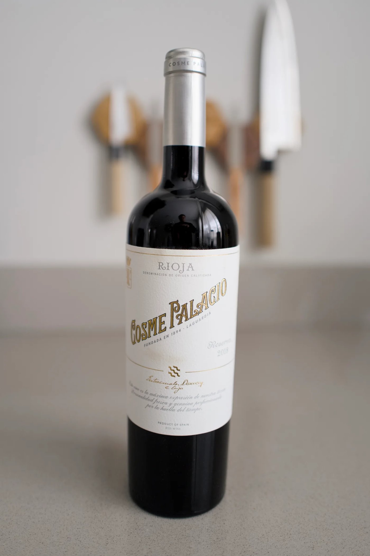 Fles Cosme Palacio Crianza Rioja