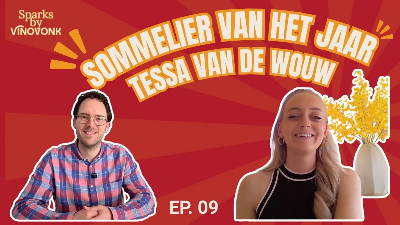 Sparks episode #010: Tessa van der Wouw, Sommelier of the Year 2025