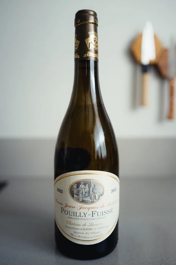 Fles Château de Lavernette Pouilly-Fuissé Cuvée Jean-Jacques de Boissieu 2022