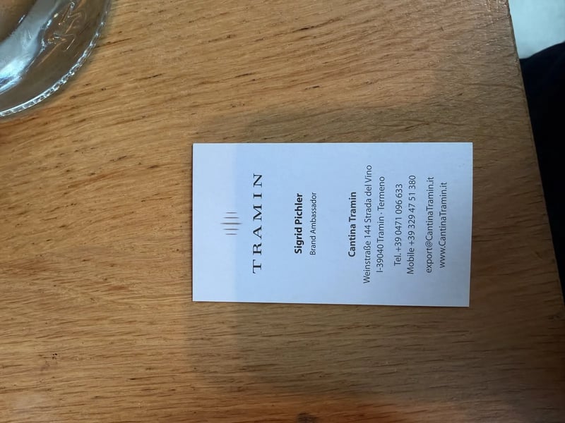 Cantina Tramin Stoan 2023 op de proeftafel
