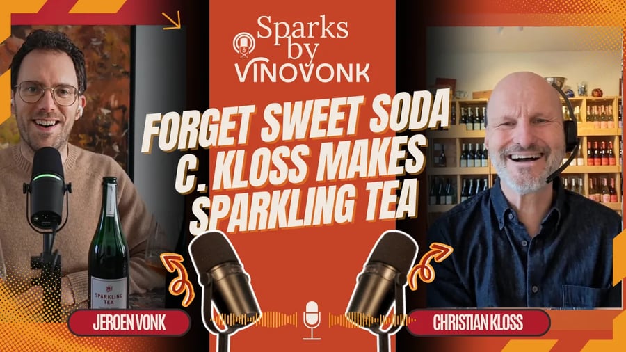 Sparks-thumbnail met Jeroen Vonk en Christian Kloss in gesprek over sparkling tea