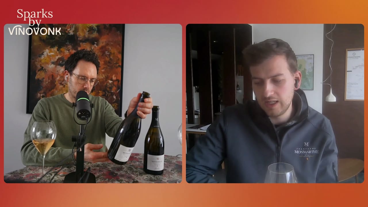 Champagne rijpen als sherry: Monmarthe's Meunier zonder dosage