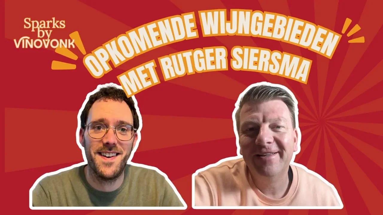 Rutger Siersma in gesprek met Jeroen Vonk voor Sparks by VinoVonk