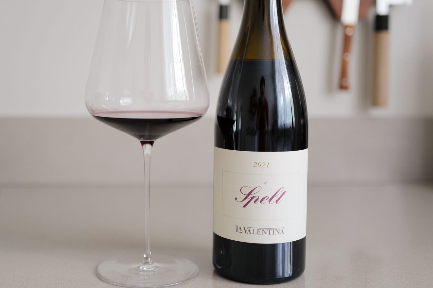 Fles Montepulciano d'Abruzzo Riserva Spelt 2020 van La Valentina