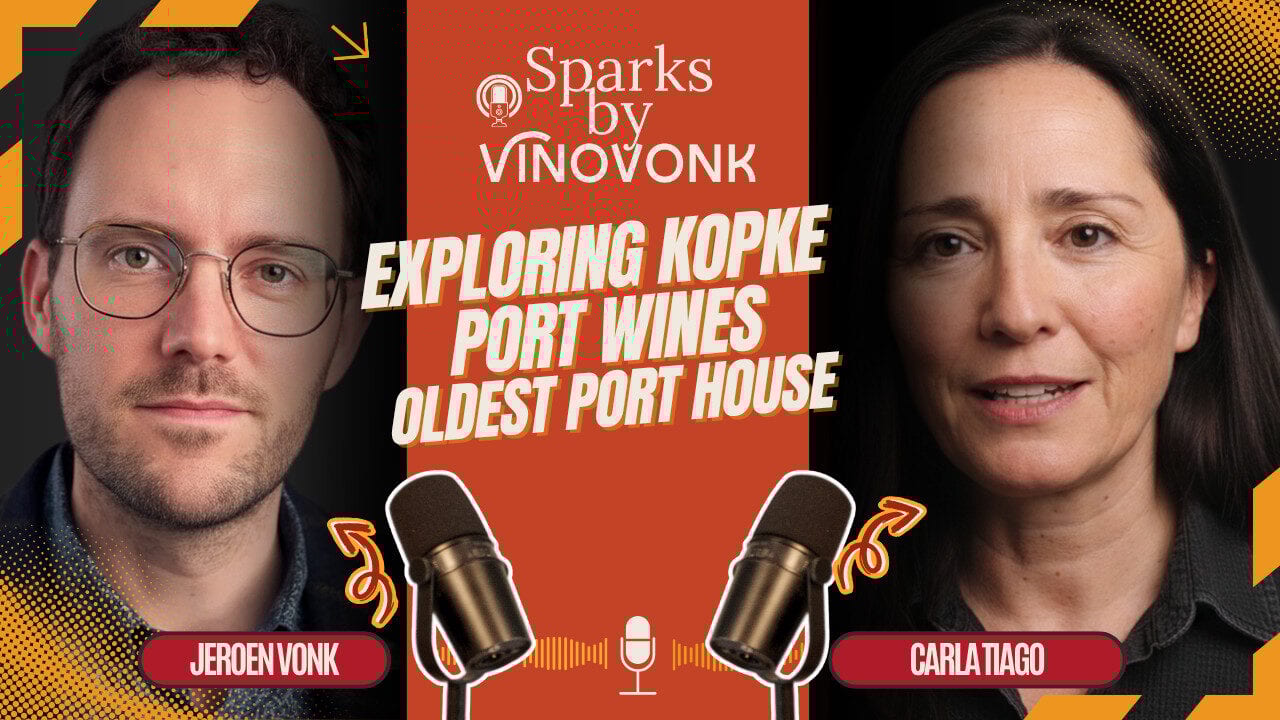 Carla Maria Dias Tiago, winemaker at Kopke, in conversation for Sparks by VinoVonk