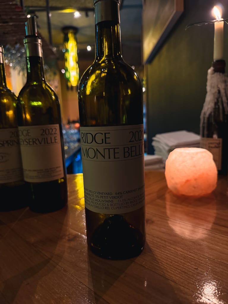 De magie van Ridge Vineyards onthuld; een proefreis door Californië — events