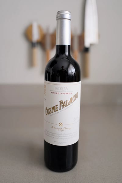 Bottle of Cosme Palacio Tinto Rioja Vino de Laguardia