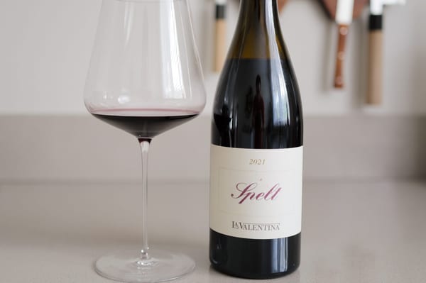 Fles Montepulciano d'Abruzzo Riserva Spelt 2020 van La Valentina