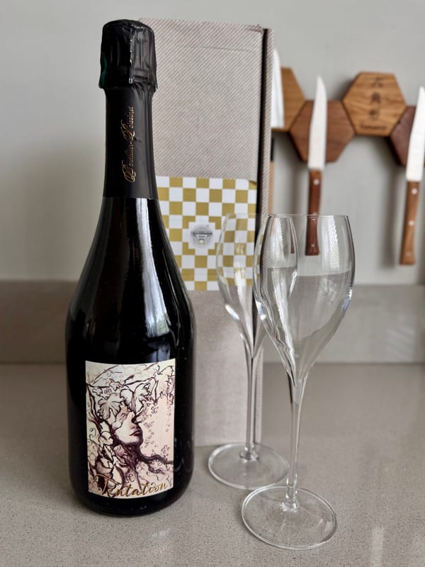 Champagne Tentation van Boutillier-Poissinet, grower champagne met artistiek label