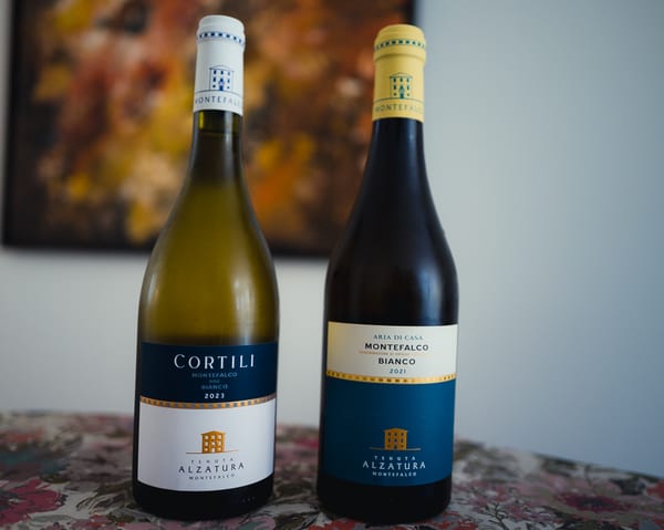 Fles Tenuta Alzatura Trebbiano Spoletino biologische wijn uit Umbrië