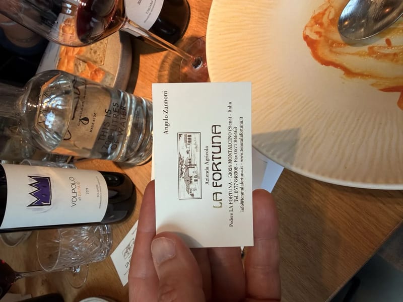 La Fortuna Brunello di Montalcino 2021 in het glas