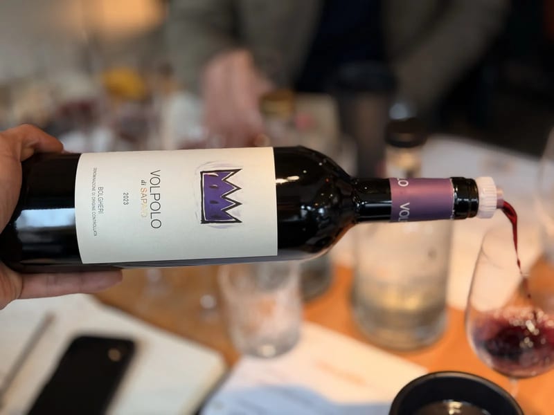 Volpolo di Sapaio 2023 in het glas