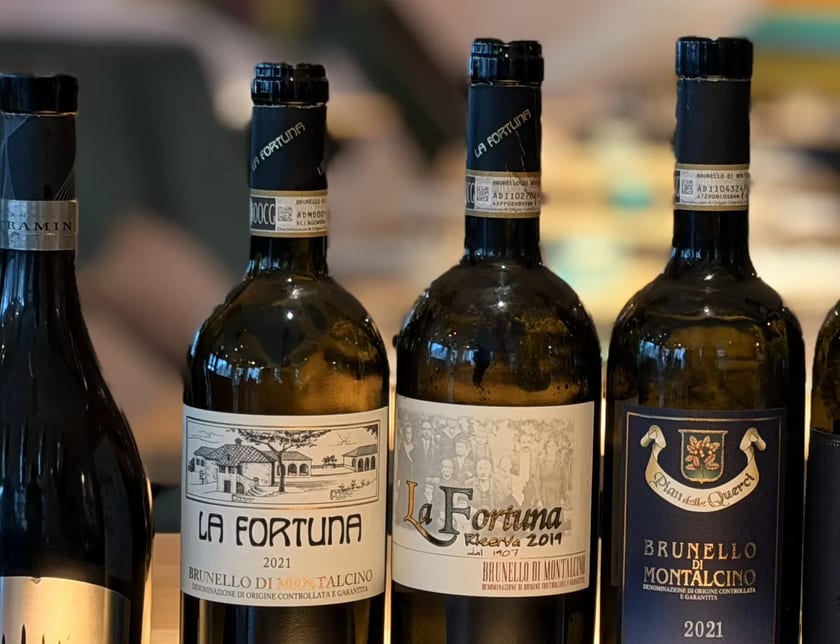 Bottle of La Fortuna Brunello di Montalcino 2021