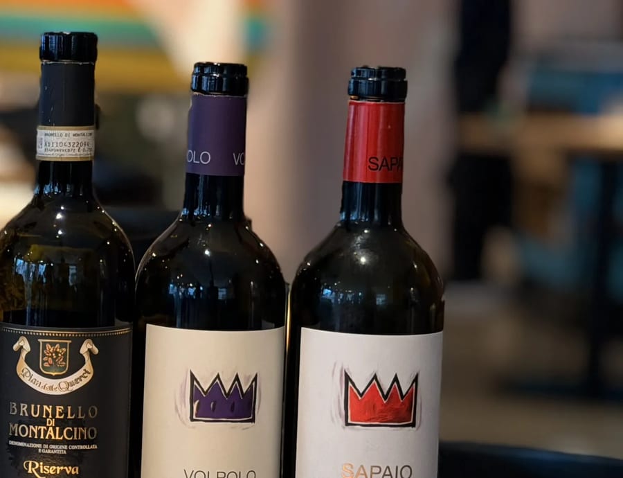 Fles Podere Sapaio 2021, Toscana IGT uit Bolgheri